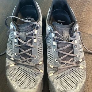 On Running Men's Gray Trail Shoes